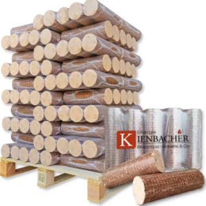 300 kg Nestro Briketts Hartholzbriketts aus Buche & Eiche - 30 x 10 kg Holzbrikett auf Palette