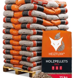 Heizfuxx Holzpellets Blue 15kg x 65 Sack 975kg Palette