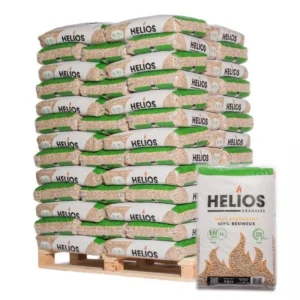 Helios Pellets – Palette Mit 65 Säcken Bis 15 kg