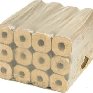 PINI KAY Premium Holzbriketts aus Buchenholz, 48 x 10kg Briketts, 480kg Palette