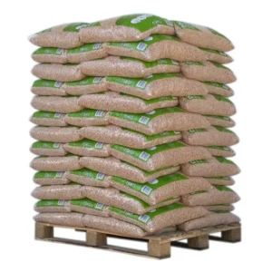 Pellets DIN – Palette Mit 65 x 15 Kg Säcken